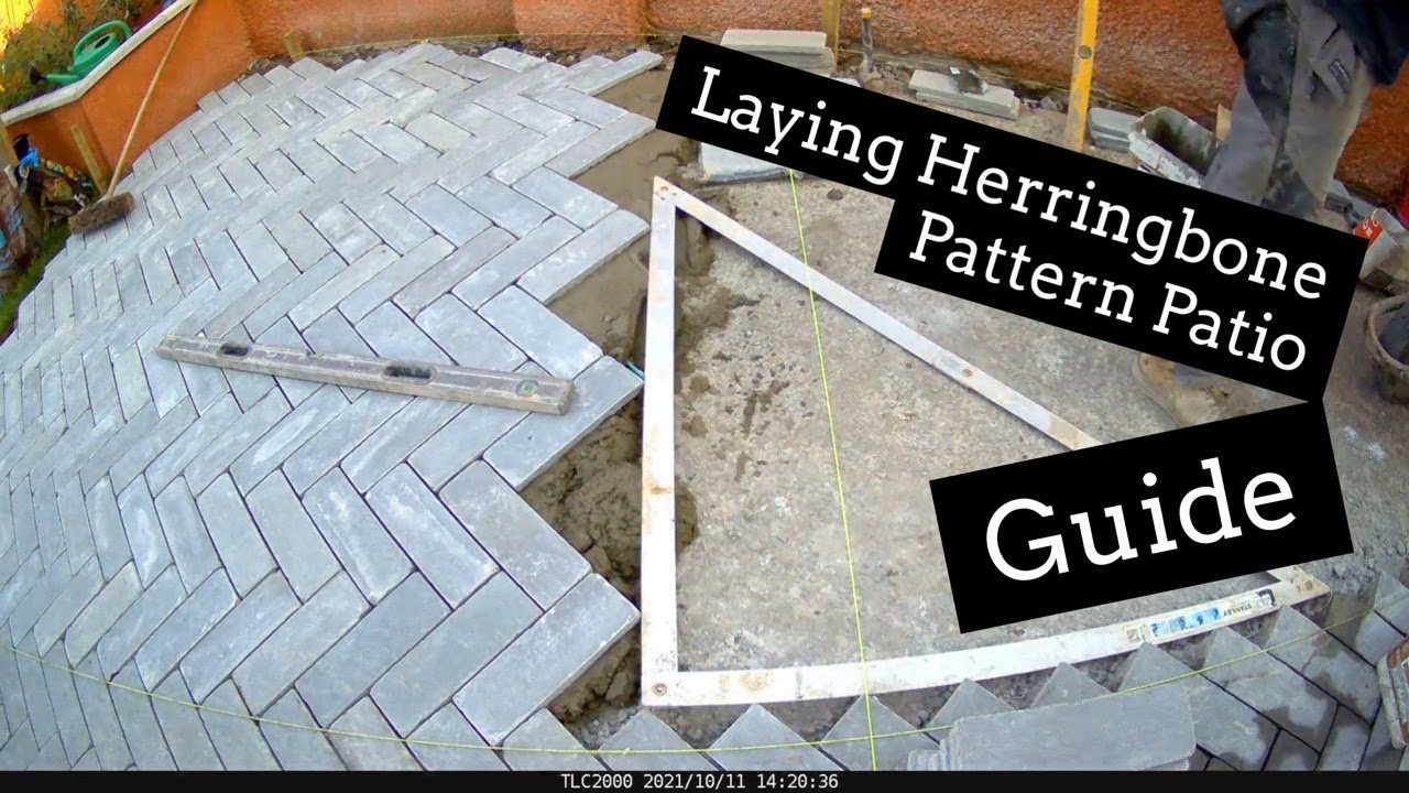 How To Install Herringbone Pavers (Step by Step)