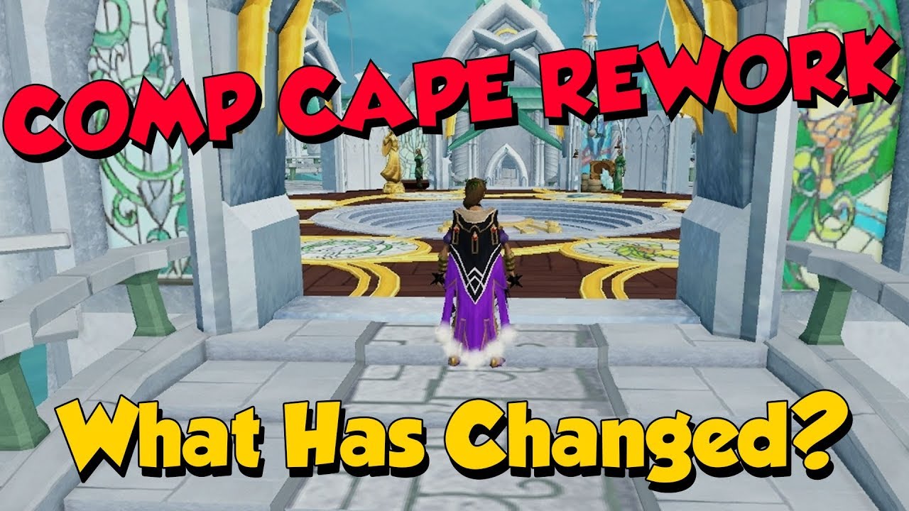 New! Comp Cape Rework! [Runescape 3] What Has Changed?