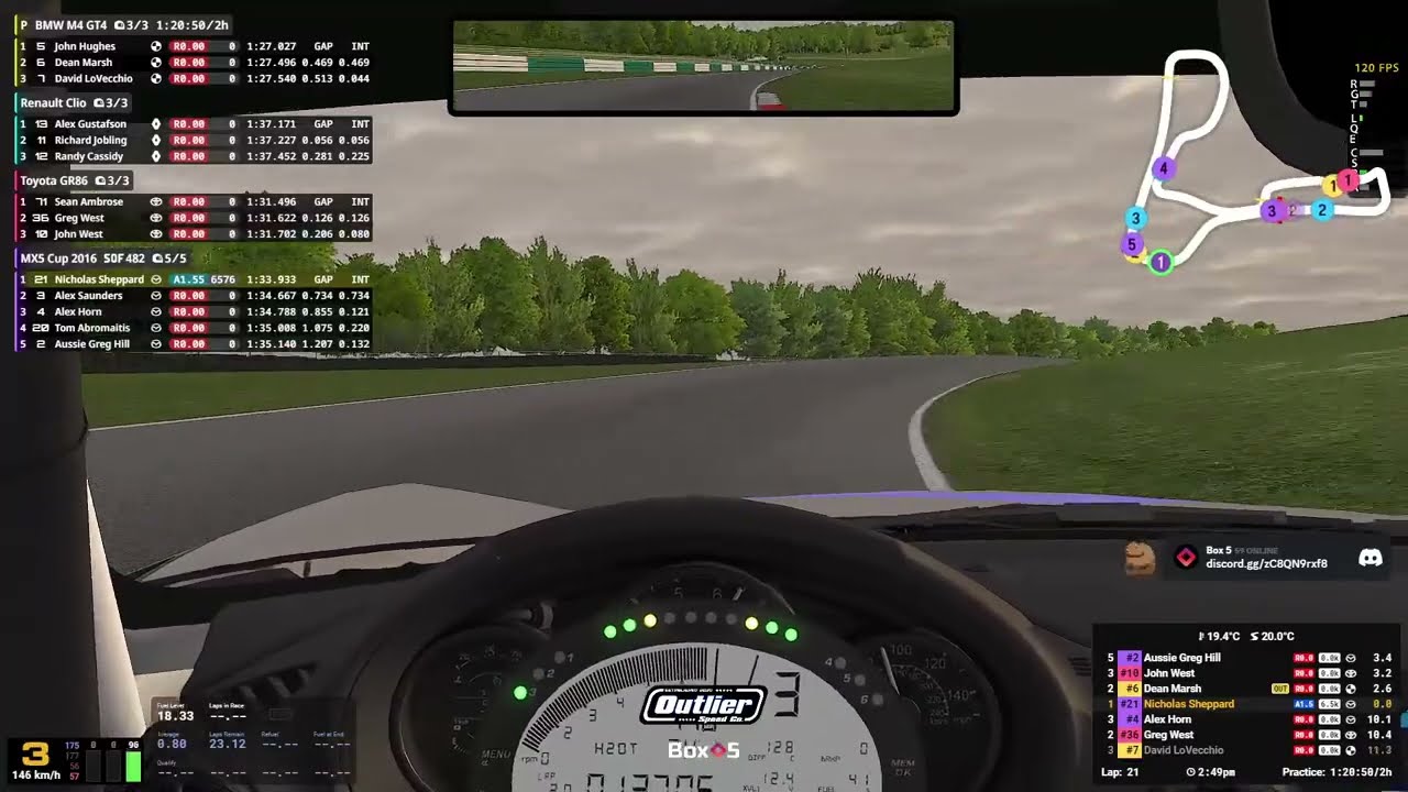 (iRacing) Mazda MX-5 @ Cadwell Park - 1:33.762 (24S4)