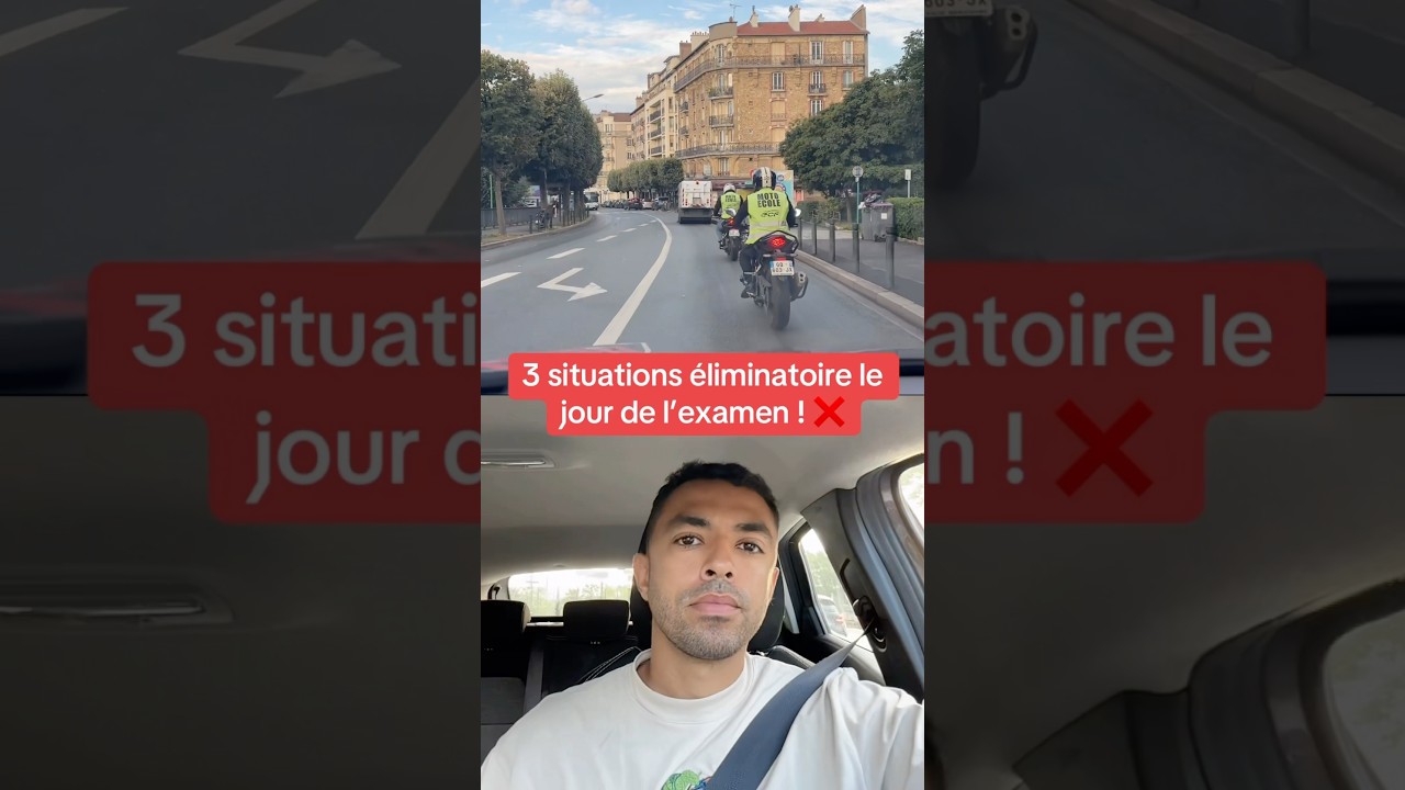 3 erreurs &eacute;liminatoires ! #moto #motard #permisdeconduire #a2 #permismoto