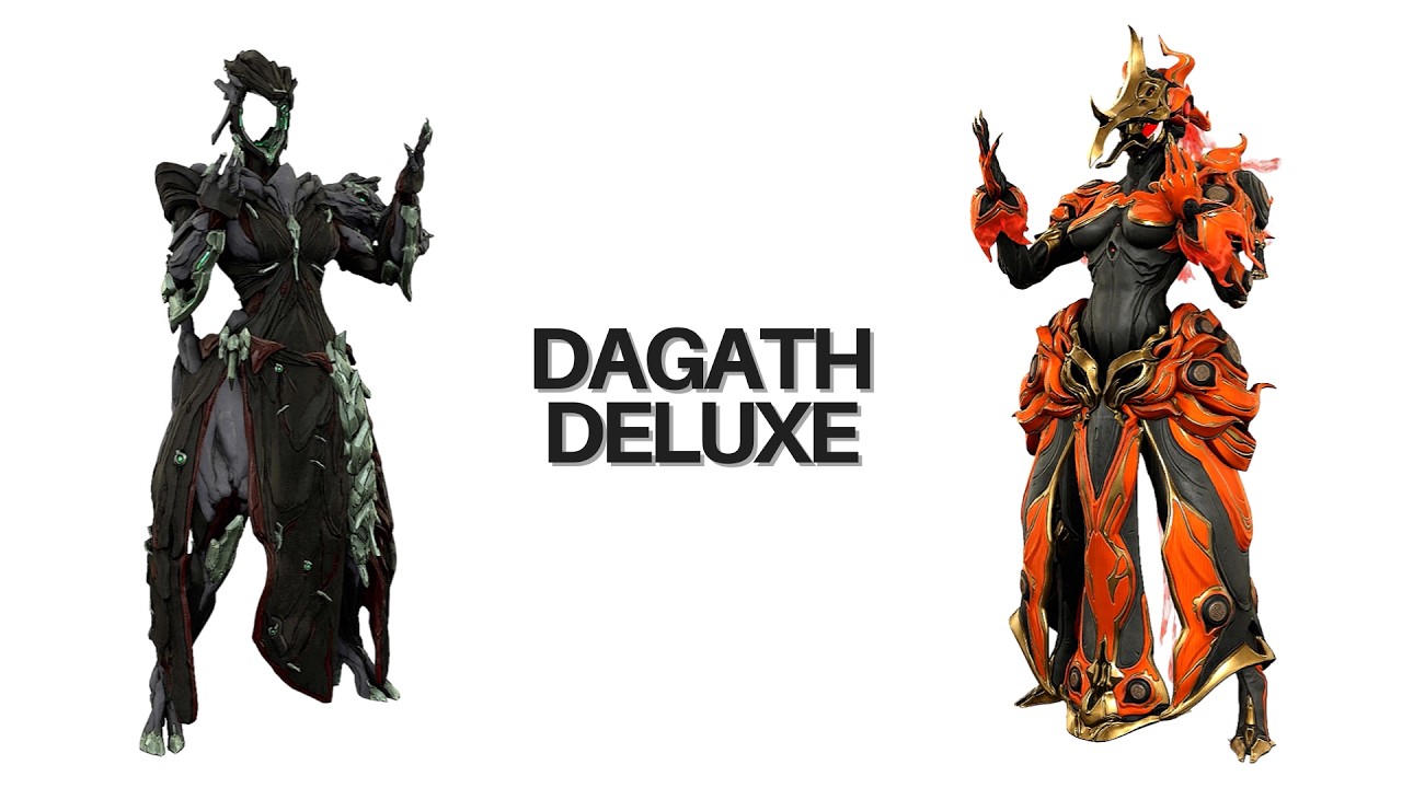 Warframe - Dagath Deluxe Skin - Showcase & Comparison