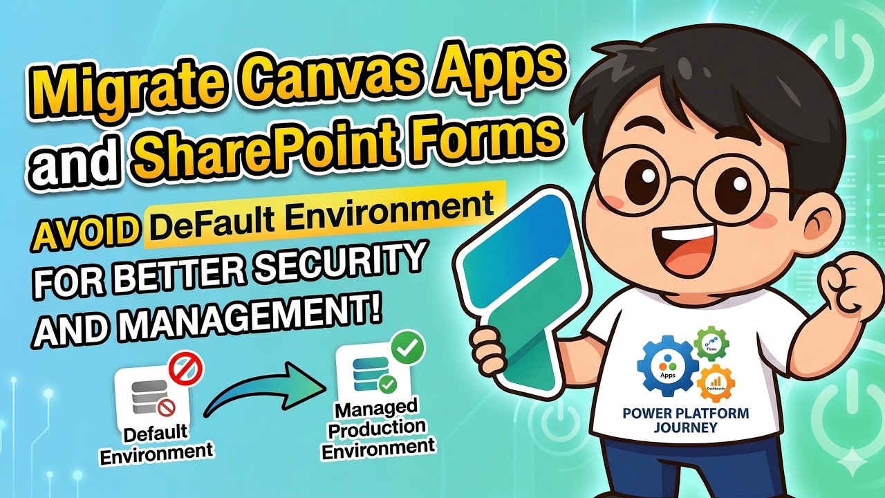 Move apps from the default environment (preview)