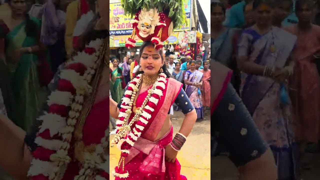 Komuravelli mallanna swamy#bonalu #yellamma #@Saipriyabonam at Komuravelli #viral 