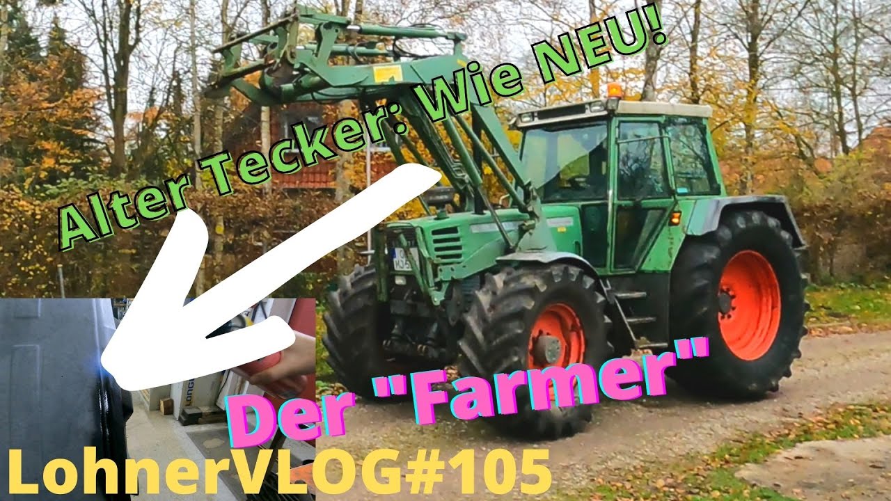 LohnerVLOG#105 Neues aus der Werkstatt, Fendt Farmer 312LSA Turbomatik I Terex Ventile einschleifen