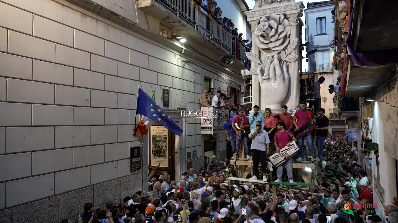 FESTA DEI GIGLI NOLA - GIRATA CARCERI ORTOLANO 2023 - PARANZA POLLICINO