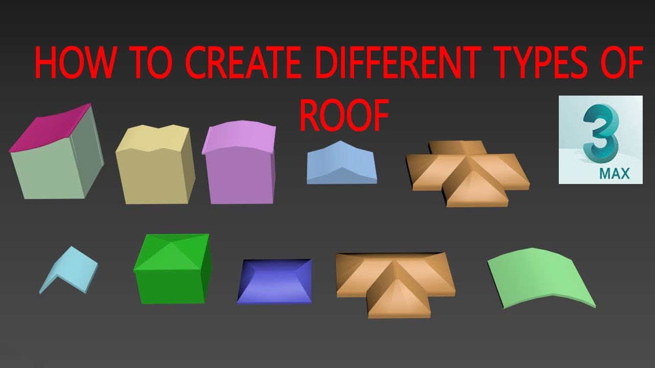 3ds max roof modeling tutorial in tamil || SMT