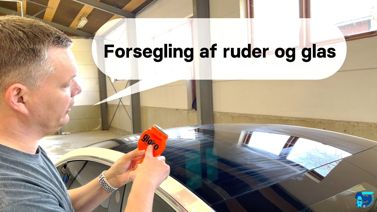 Pleje af Tesla Model 3 - Forsegling af Ruder / Glas - Episode 8