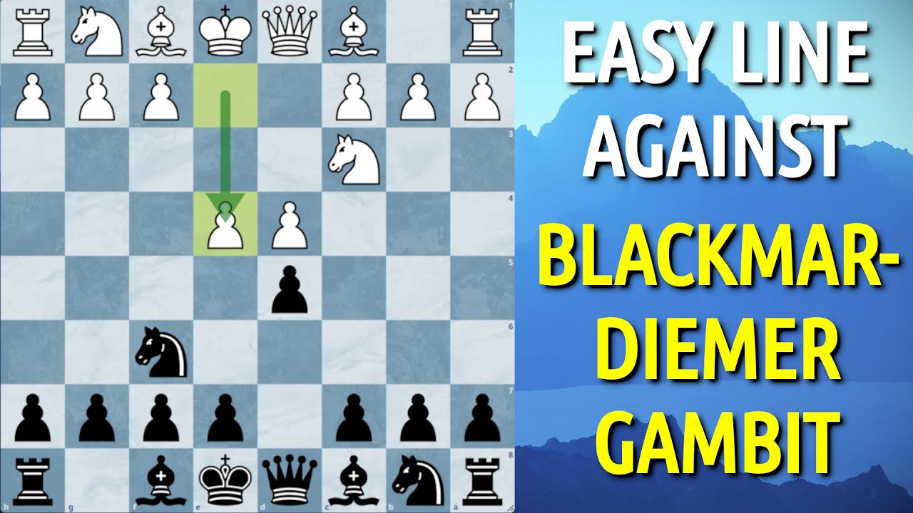 Easy line against the Blackmar-Diemer Gambit | Keep it Simple for Black