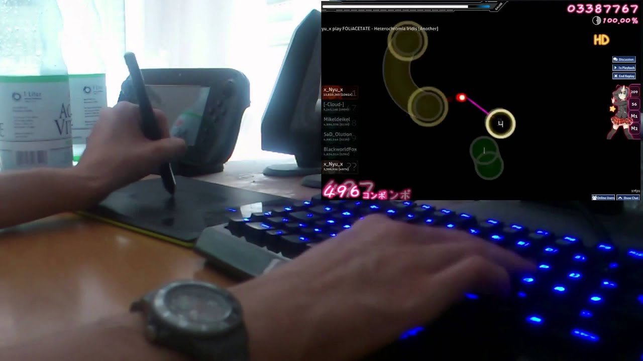 osu!: FOLiACETATE - Hetereochromia Iirdis [Another] +HD 99.77% FC