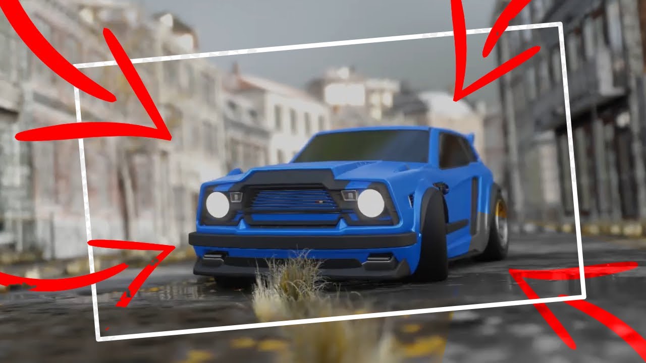 Creating a Dynamic Car Scene : Time Lapse