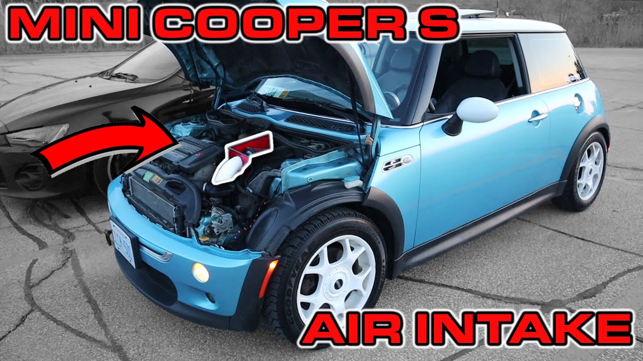 Mini Cooper S Air Intake Install!!