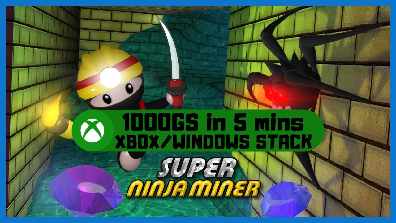 Super Ninja Miner #Xbox Achievement Walkthrough - Xbox/Windows Stack