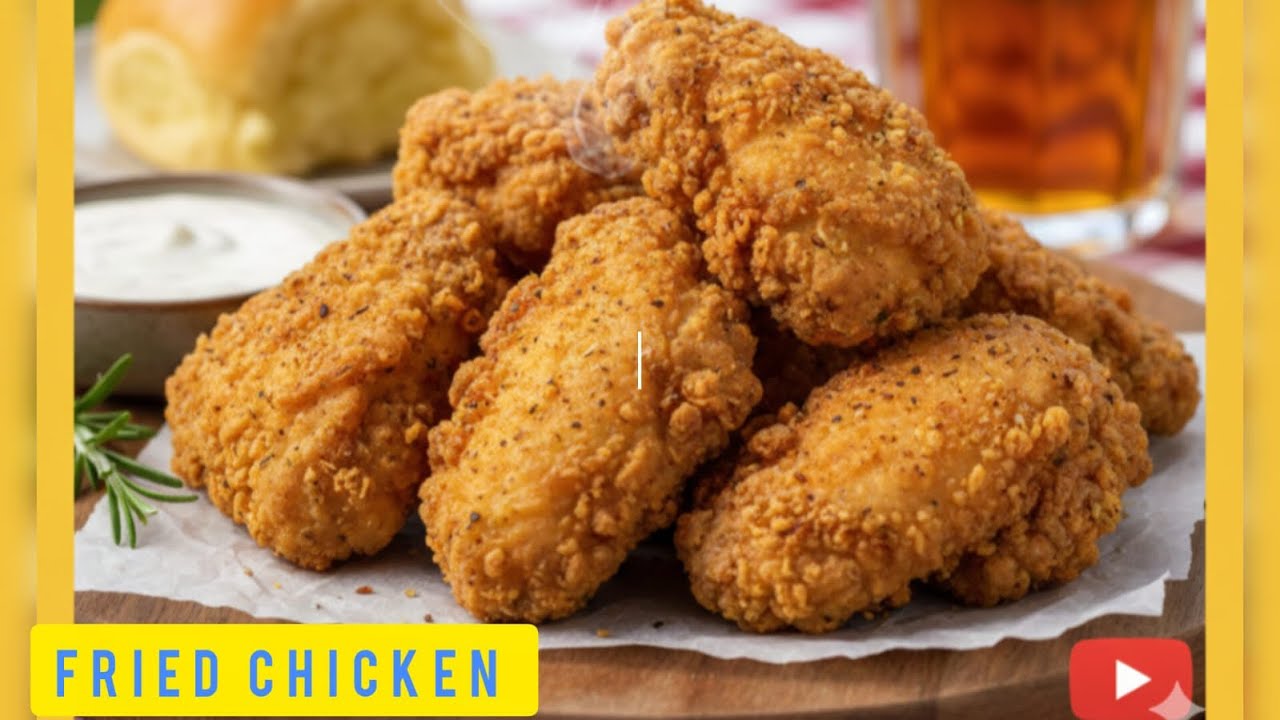 Crispy Fried Chicken Recipe KFC |KFC Style FriedChicken  |Extra Crispy Fried Chicken #youtubevideo