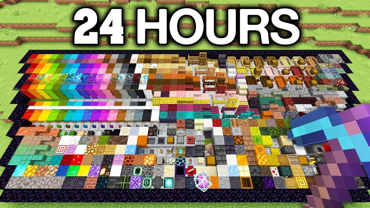 I Got EVERY Block in 24 Hours! FULL MOVIE