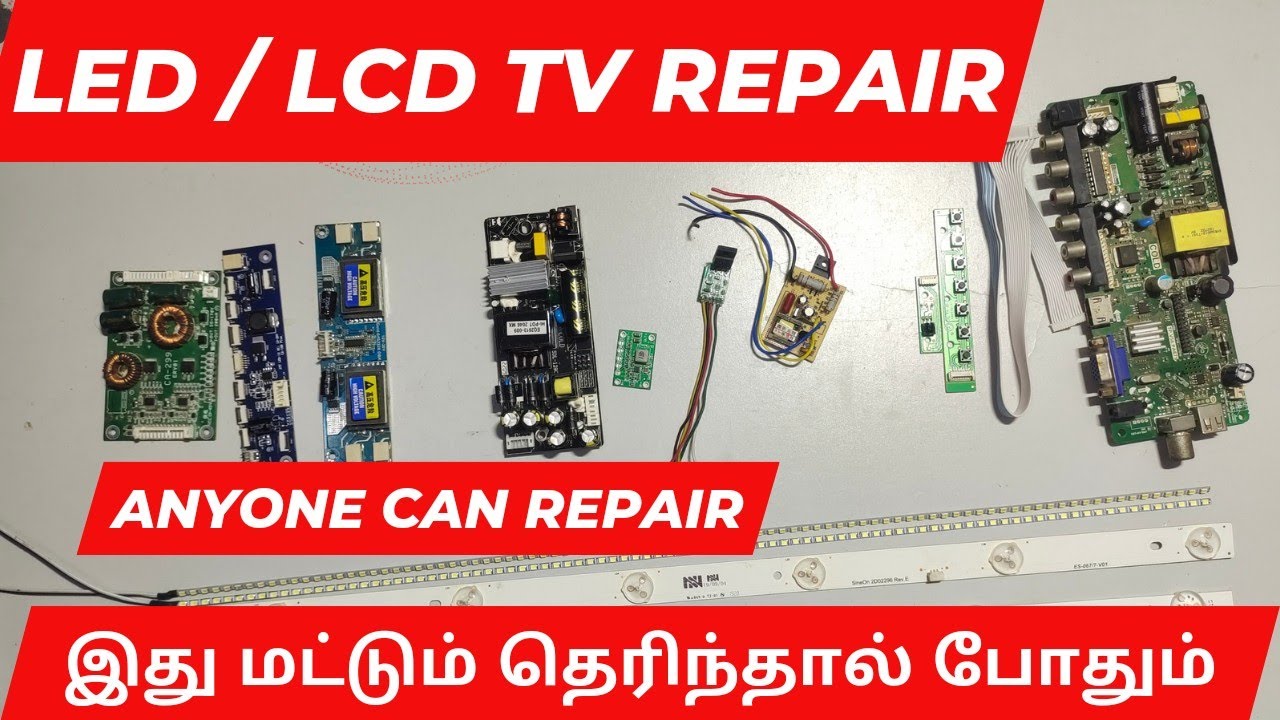 LED / LCD TV motherboard full repair #repair #service
