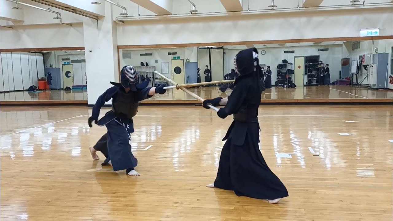 【台大劍道】王祺睿 vs 施勇在 Gikeiko