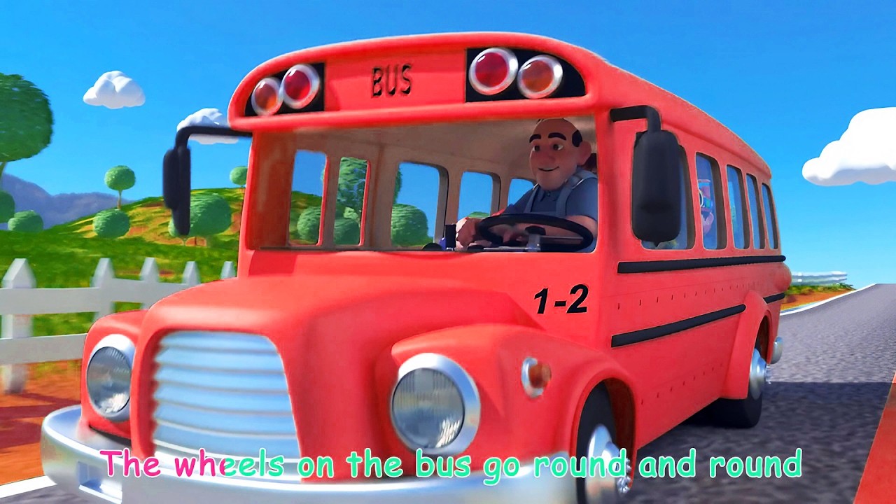 Wheels on the Bus | Fun Sing-Along Nursery Rhyme for Kids!
