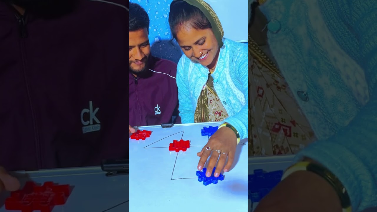 पति-पत्नी Puzzle Challenge 😍 | दिमाग की असली परीक्षा🟥Couple Brain Game 🧠❤️| कौन जीतेगा ये Challenge?