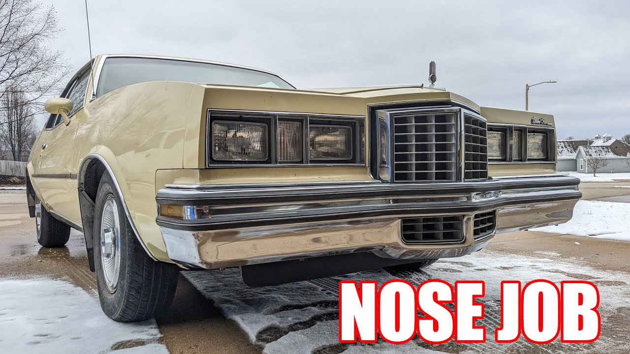 Amazing What a New Grille and Bumper does for 45yr old Pontiac!