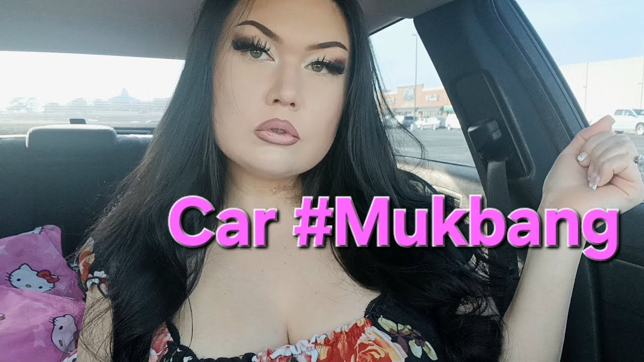 Packed lunch car #mukbang 