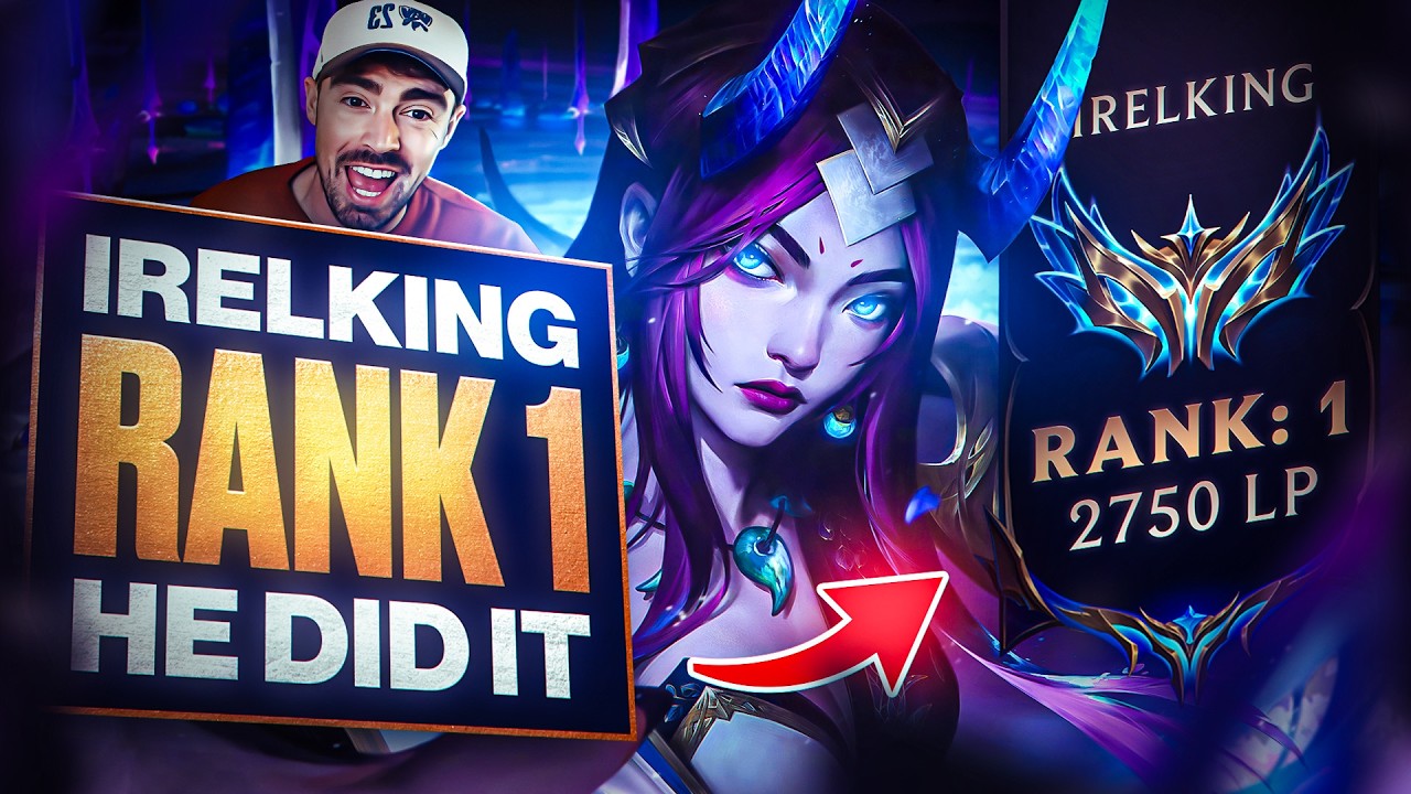 #1 IRELIA HITS RANK 1 KR... *INSANE 1v1s*