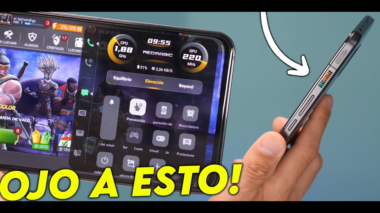 Lo MÁS BESTIA para JUGAR en ANDROID es REAL | RedMagic 7S PRO