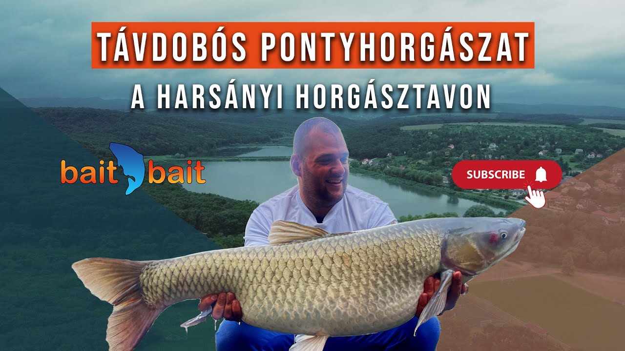 Távdobós pontyhorgászat a Harsányi Horgásztavon