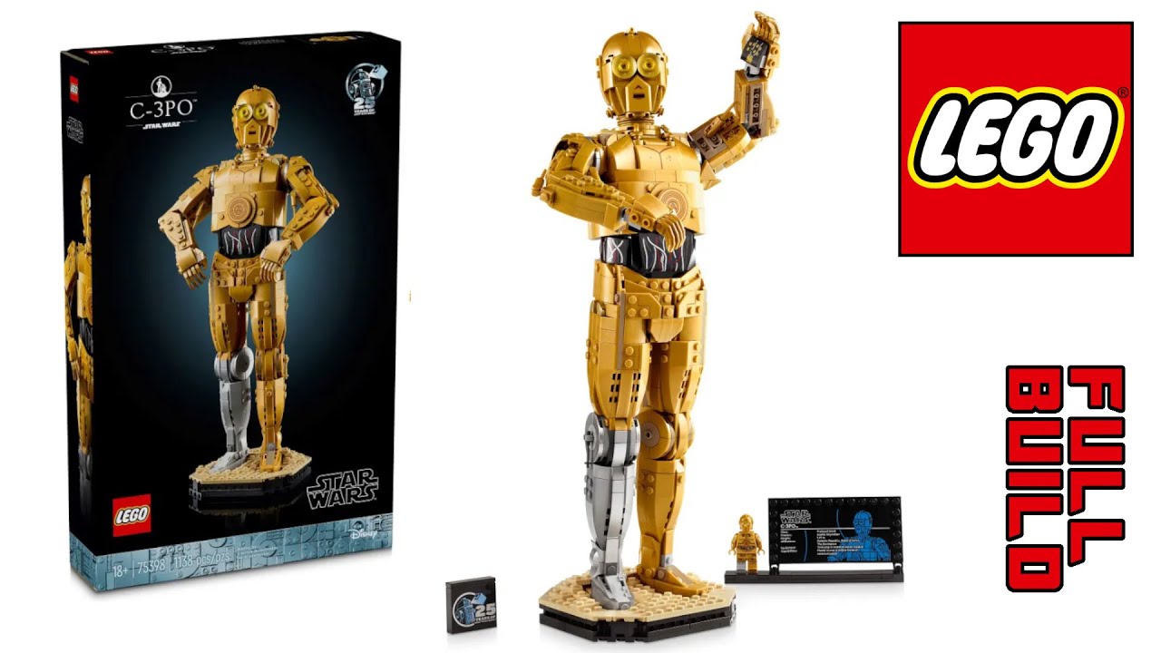 LEGO C-3PO - Full Build