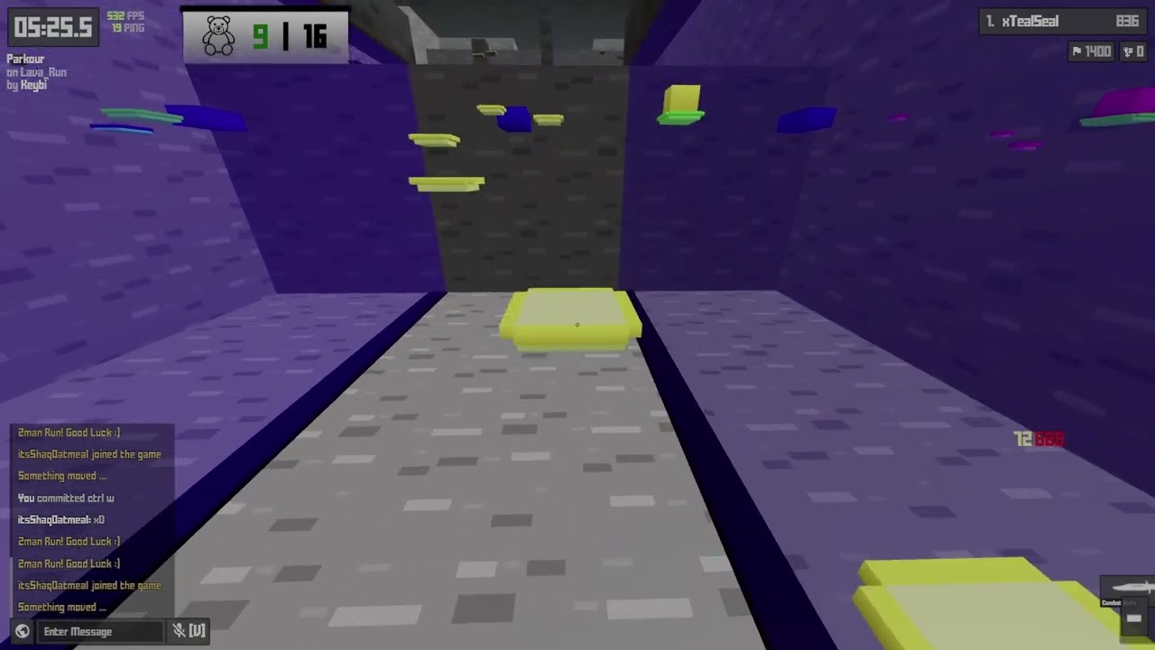 Lava Run Solo Teds WR | Krunker