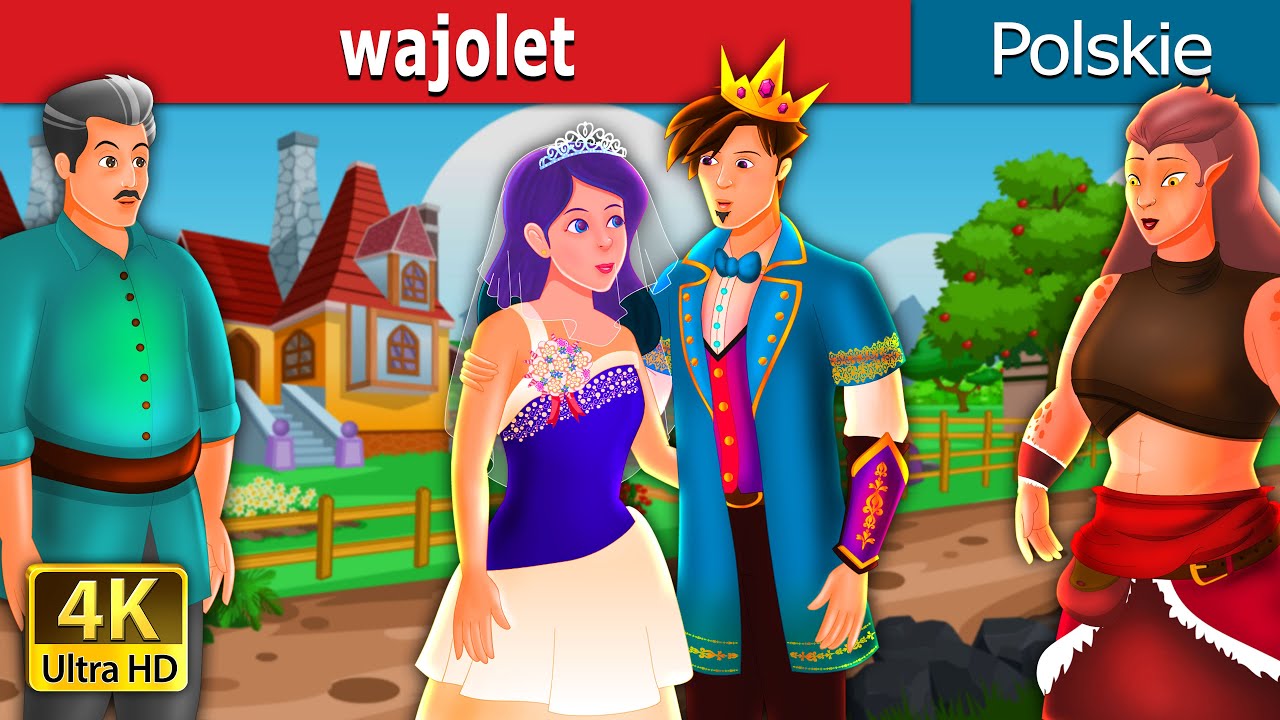 wajolet | The Violet in Polish | Bajki na Dobranoc | 