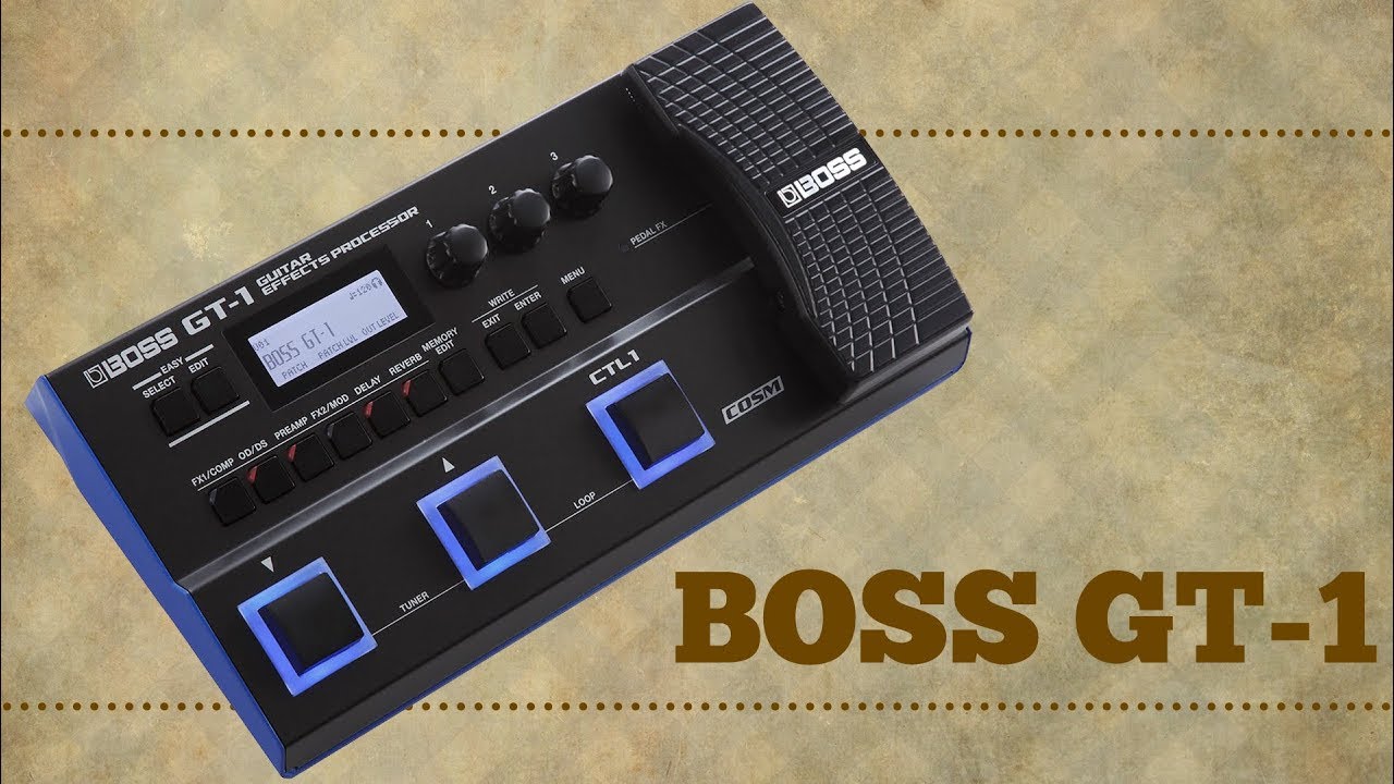 Conhecendo os timbres da Boss GT-1 - Turbo Guitar #149
