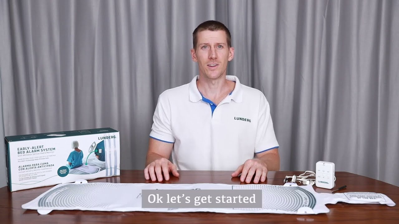 How to Set Up, Turn On & Secure your Lunderg Early-Alert Bed Alarm
