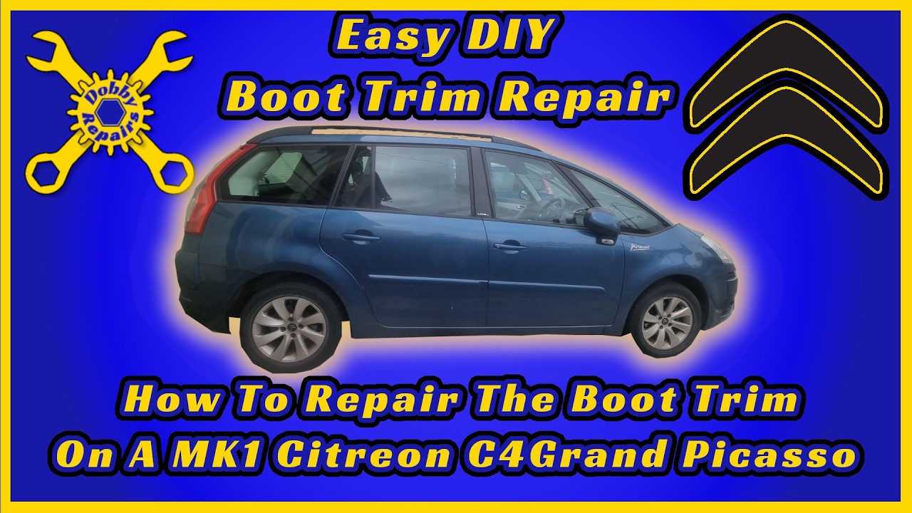How to Repair Boot Trim on a Citroen C4 Grand Picasso MK1 | DIY Guide