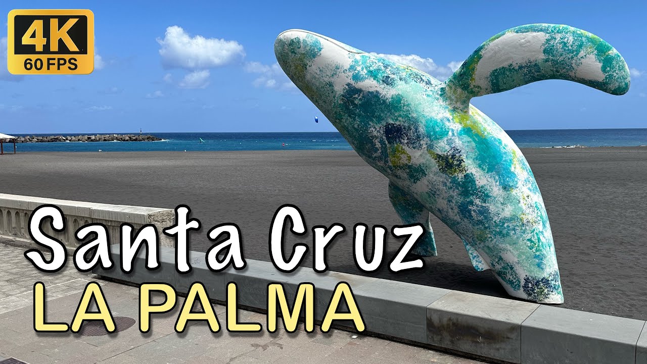 Santa Cruz de La Palma 🏙️🌊💨 4K HDR