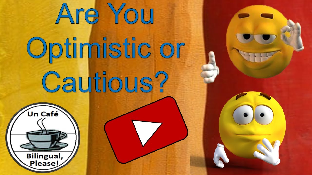 Let's Learn New Words #Are you Optimistic 😀 or Cautious 🤨? #Quiz Time