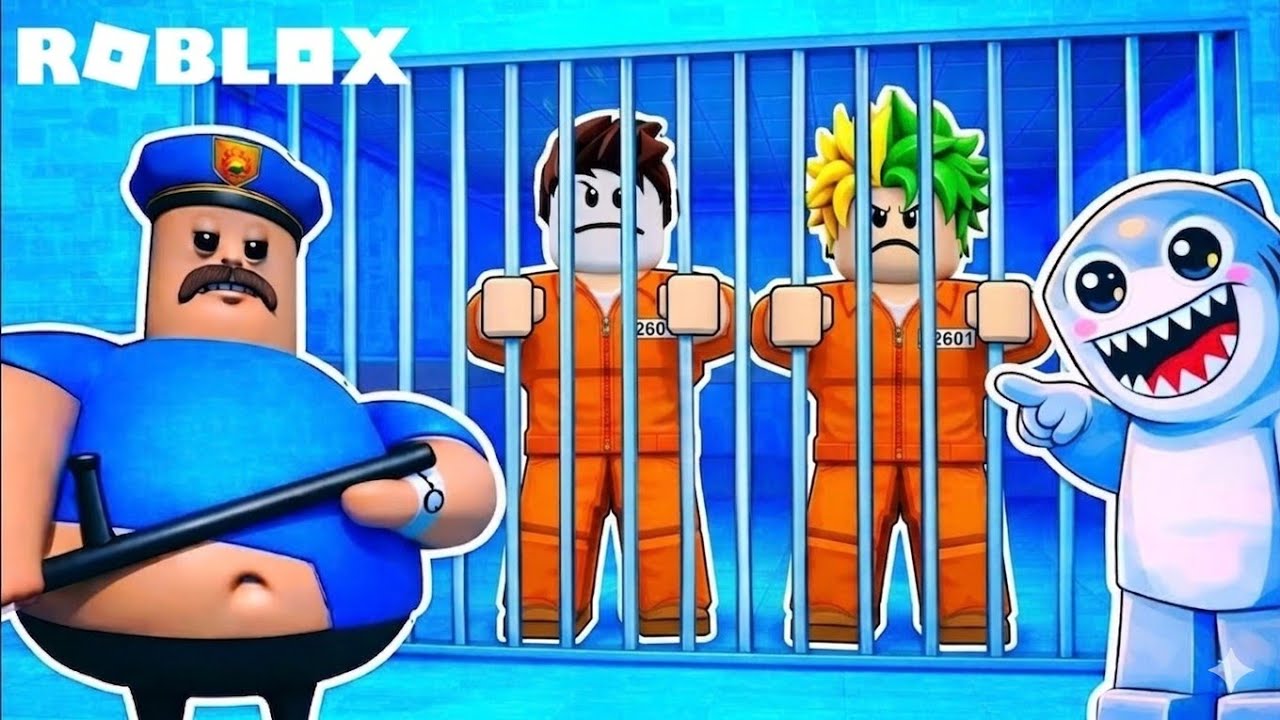 ¡BARRY y TIBUG 🦈 nos METEN en PRISIÓN! 🤣😱🔥 ROBLOX Barry’s Prison - Momentos divertidos
