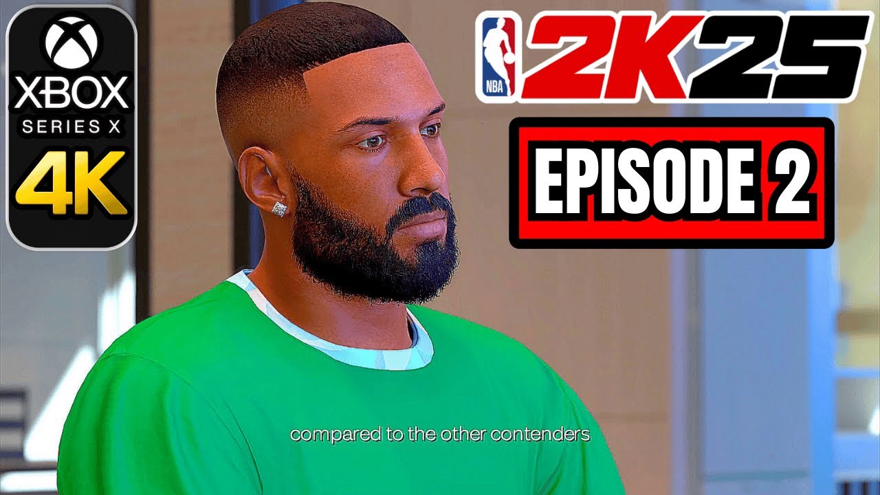 NBA 2K25 MyCAREER - PART 2 - No Commentary Xbox Series X (4K 60FPS)