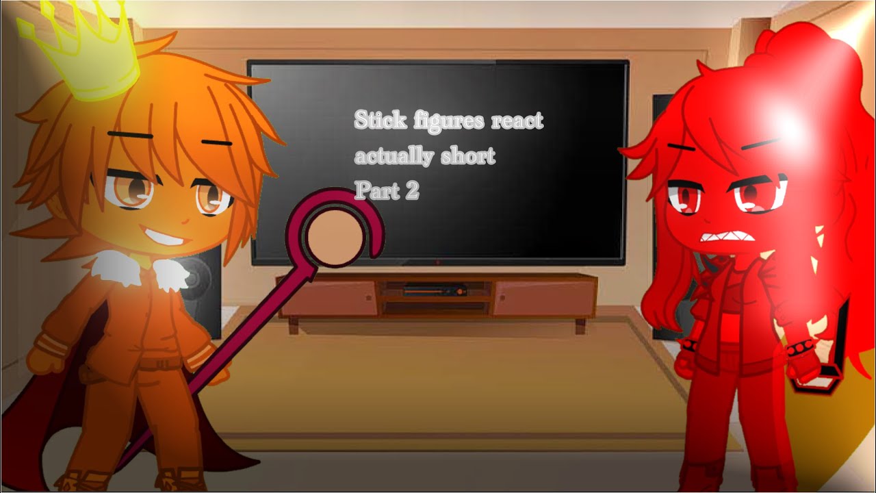 Stick figure(AVM) React actual Short Part 2 //Alan Becker