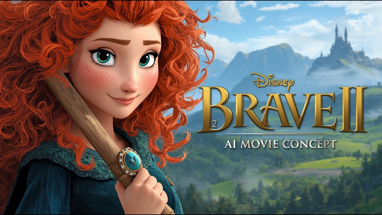 Brave 2 Teaser Trailer AI Concept &ndash; Merida Returns! (4K 60 FPS)