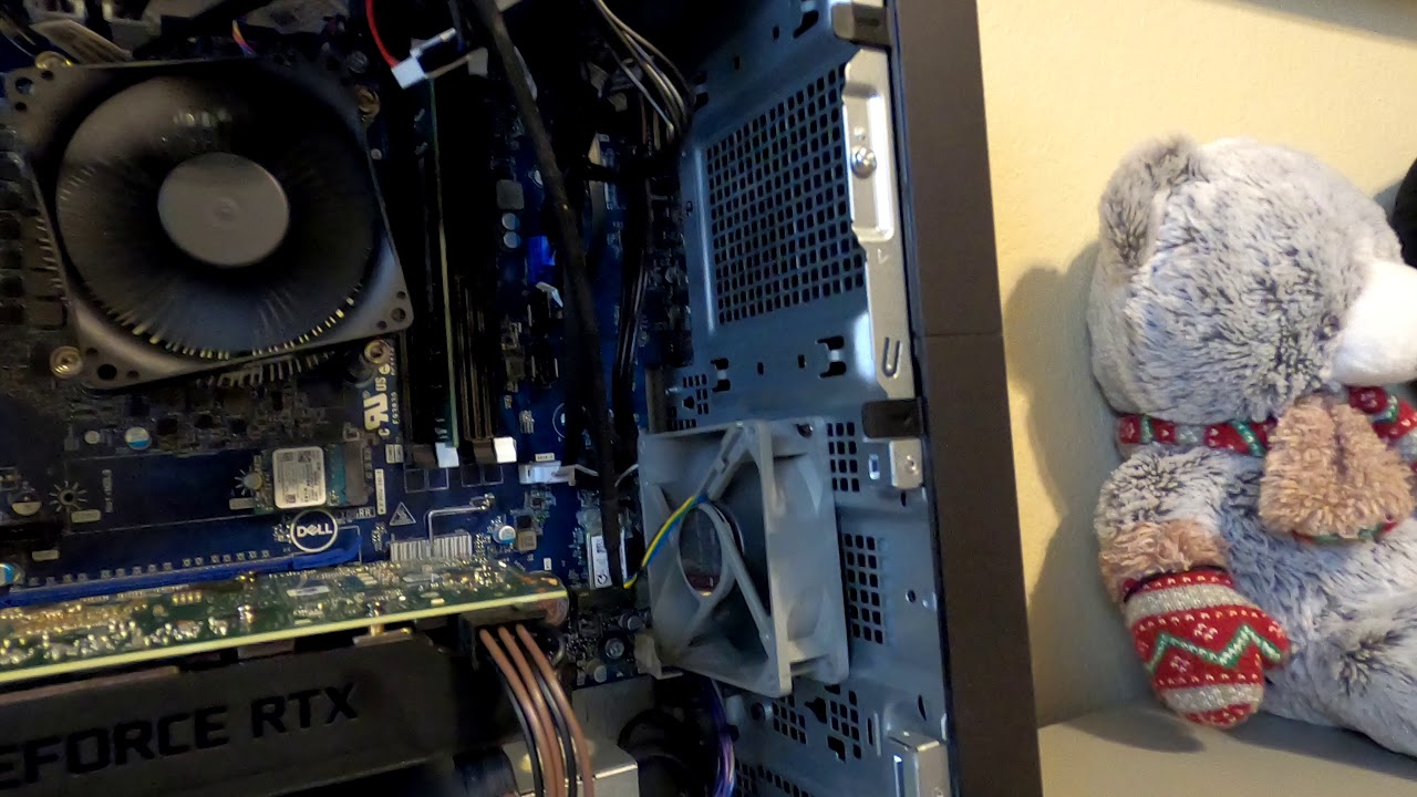 Dell XPS 8940 rtx 2060 10th gen i5 gaming desktop overview and fan upgrade!