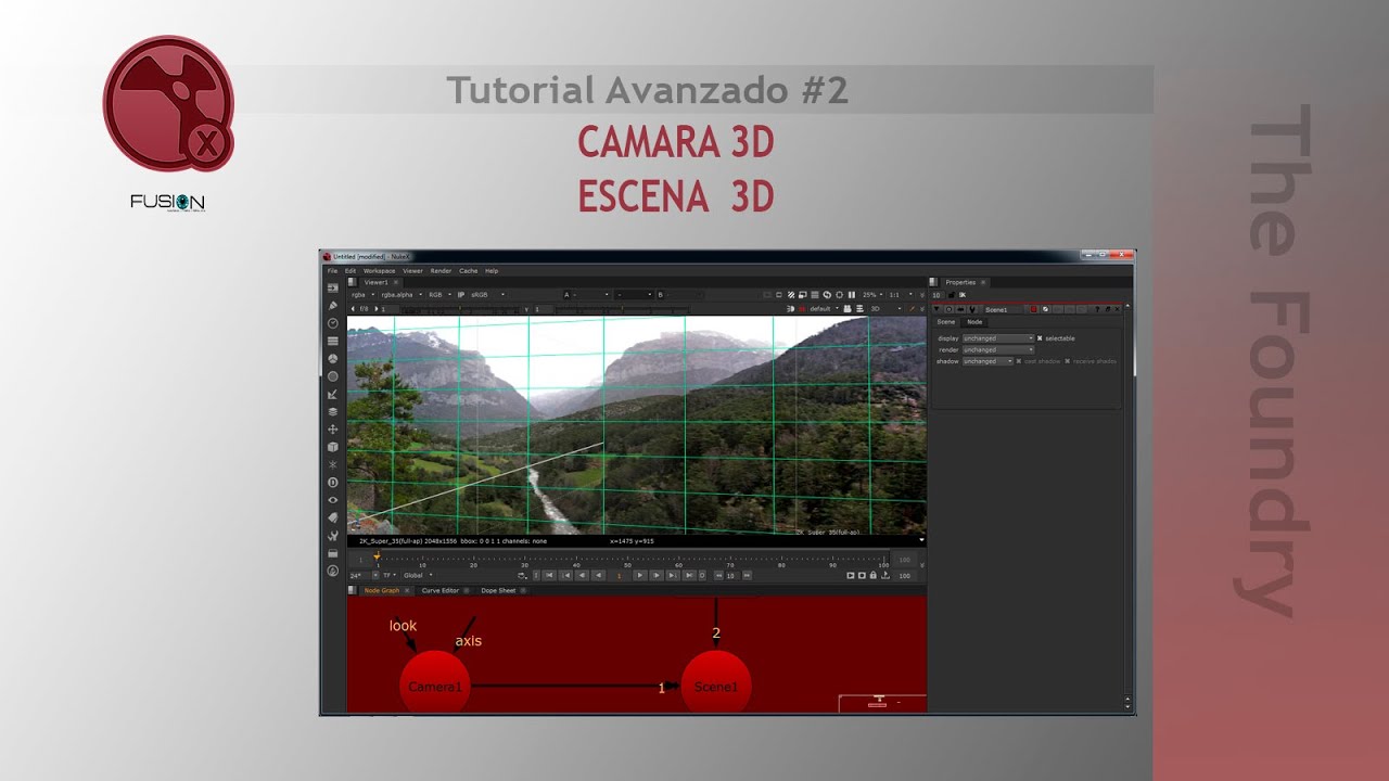 Tutorial The Foundry Nuke Composici&oacute;n 3D - Espa&ntilde;ol