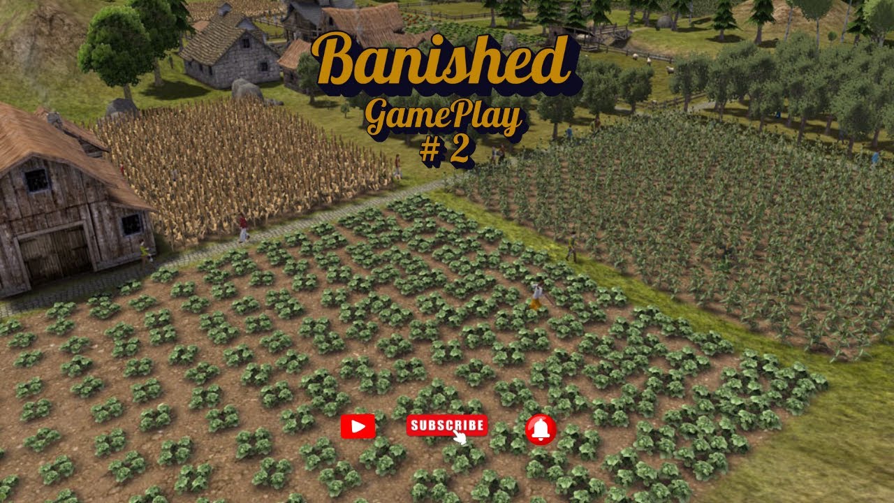 Banished | Part 2 – Gameplay & How to Manage Resources for a Strong Start (No Commentary)