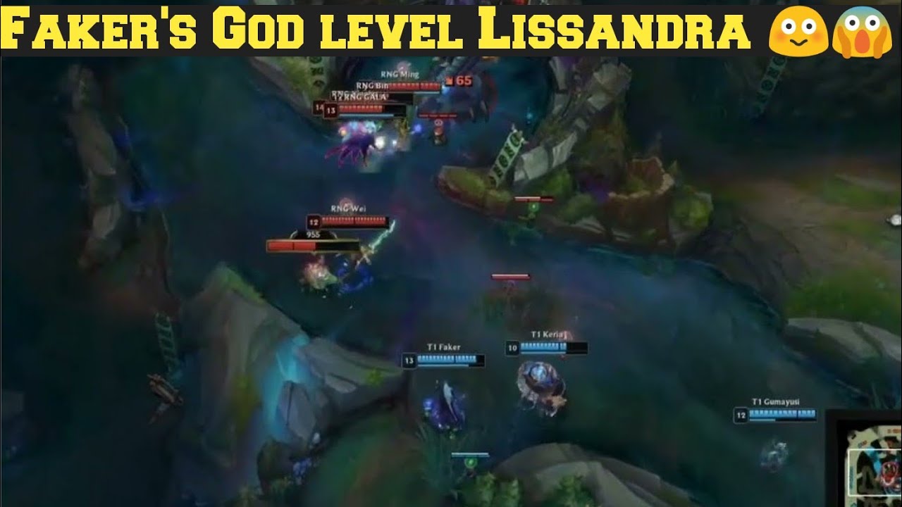 Faker Lissandra is unstoppable.