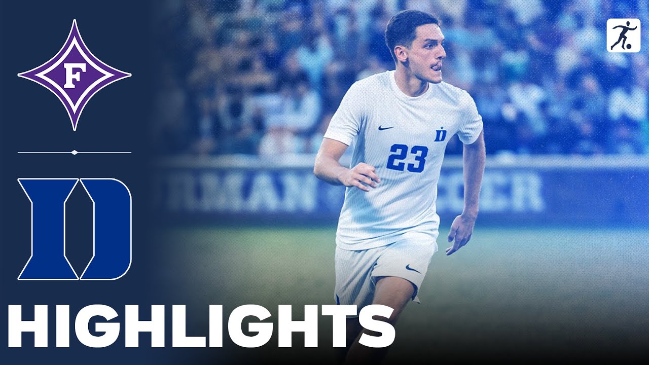 Furman vs Duke | NCAA College Soccer | Highlights - August 31, 2025