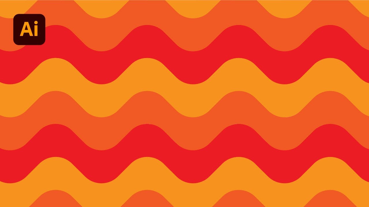 Tuto : Comment Créer des Formes de Vagues sur Illustrator