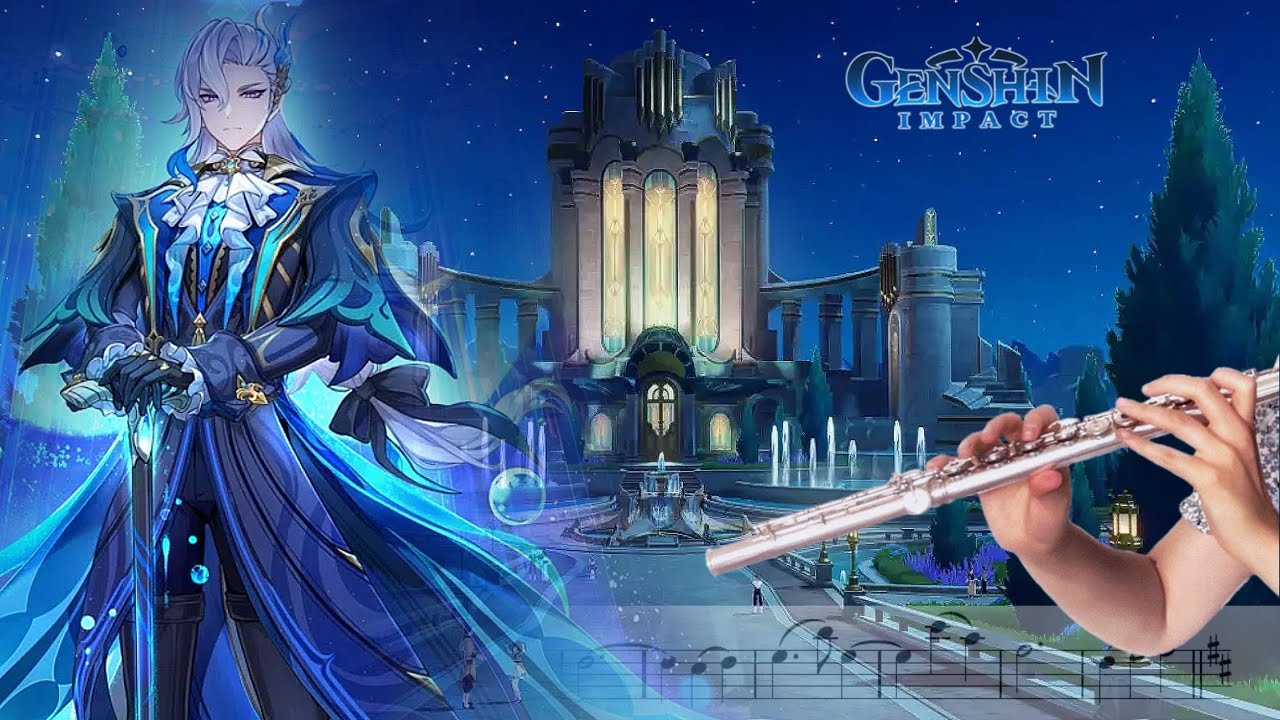 Fontaine Opera House Theme - Genshin Impact | Flute Cover [SHEET MUSIC]
