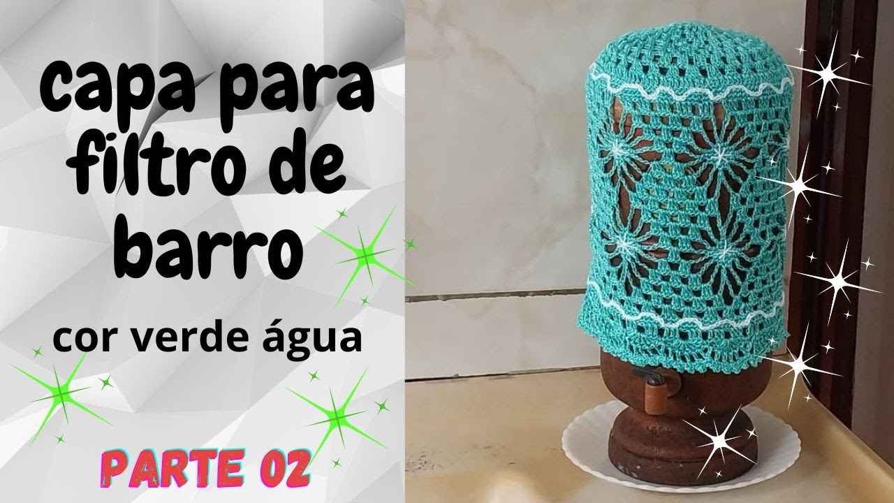 41/❈CAPA PARA FILTRO DE BARRO❈ motivo aranha - parte02