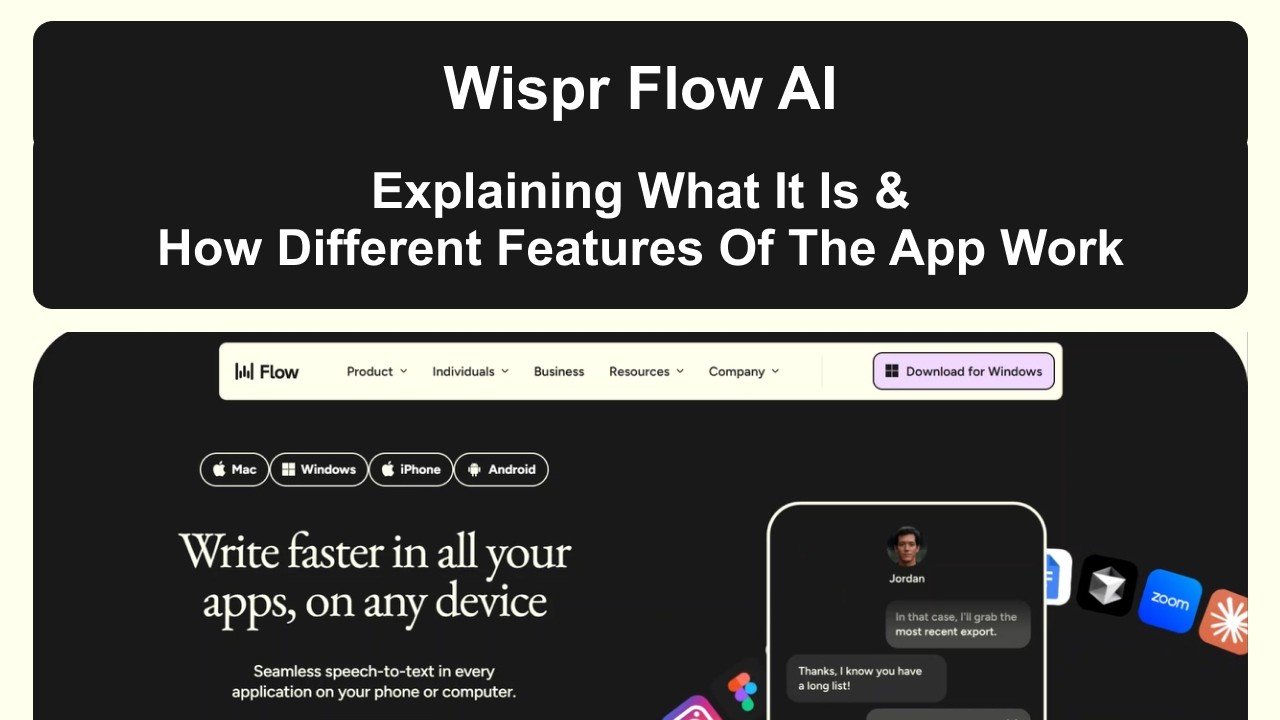 Wispr Flow: Explaining What It Is and How Different Features Of The App Work