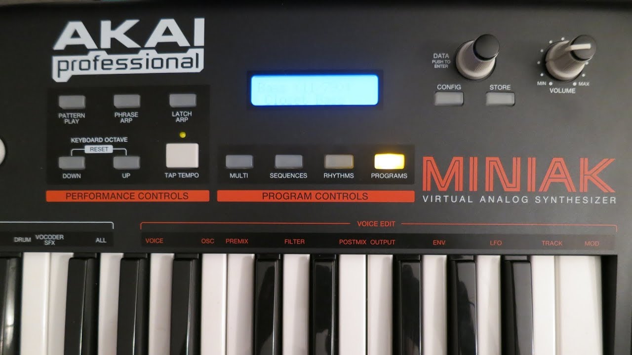 Best Ambient Synth Shootout #33: Akai Miniak - Song 1