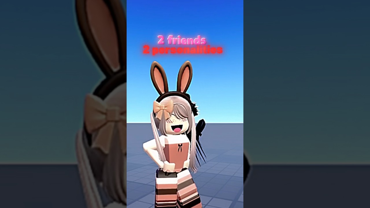 Types of friends💕🖤| credits:​⁠@ZoeTheNoob #typesoffriends  #roblox x